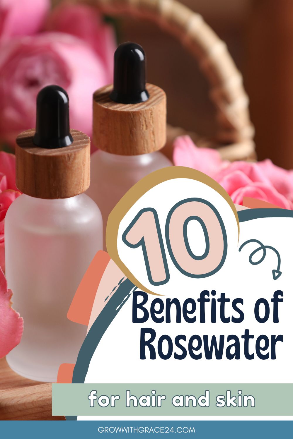 “Petals of Perfection: 10 Remarkable Benefits of Rosewater”