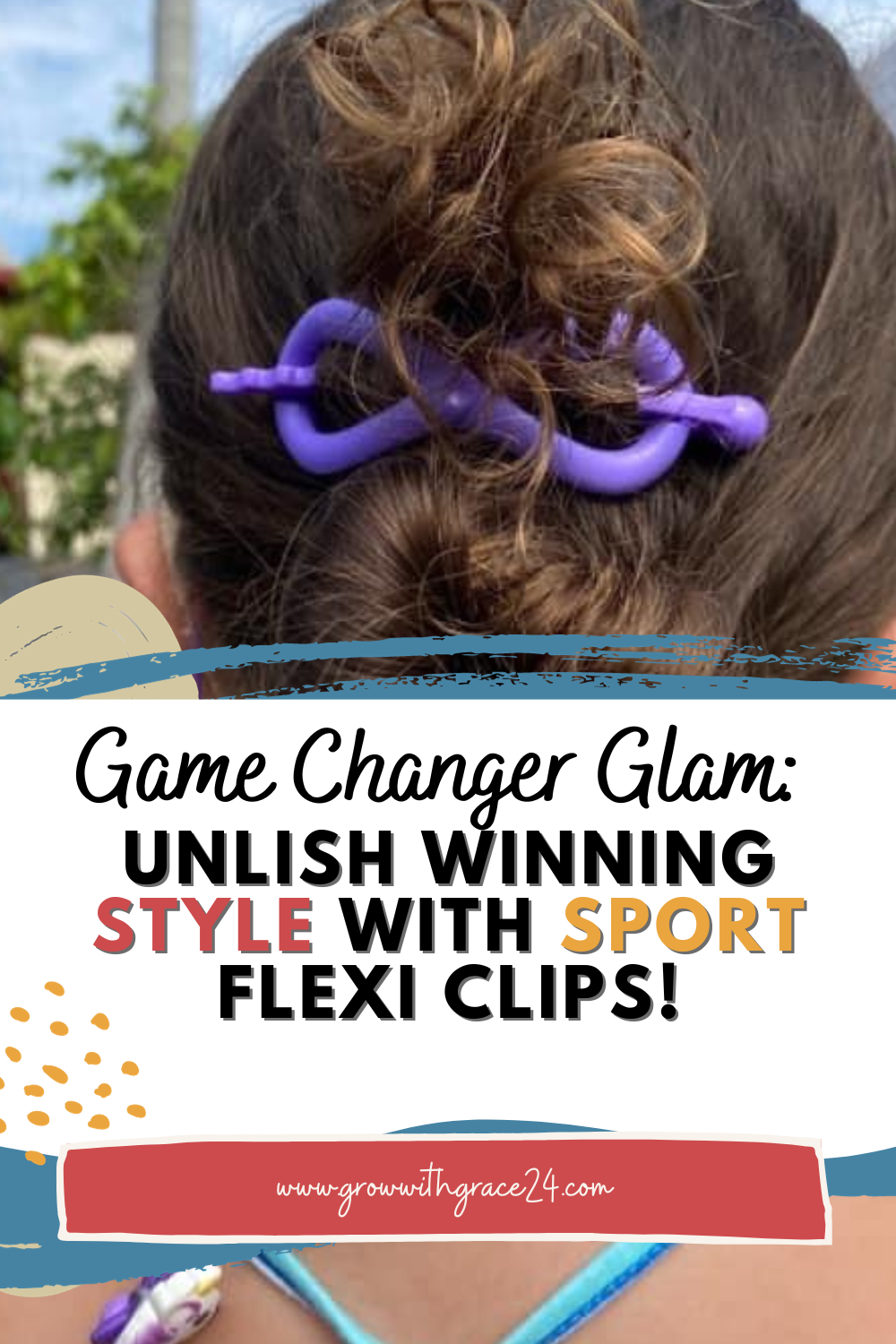 “Game-Changer Glam: Unleash Your Winning Style with Sport Flexi Clips!”